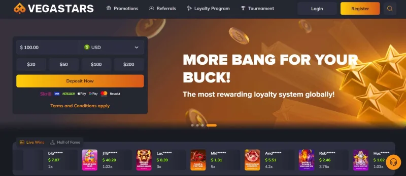 Vegastars Casino - Image 1